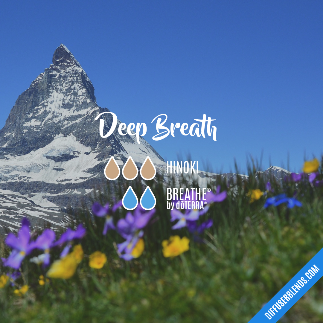 Deep Breath — Essential Oil Diffuser Blend