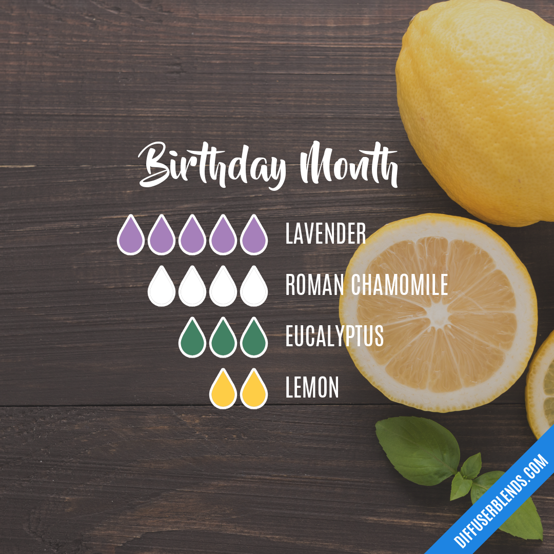 Birthday Month — Essential Oil Diffuser Blend