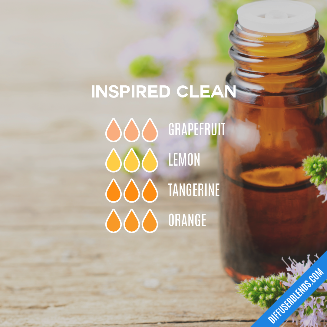 Inspired Clean — Essential Oil Diffuser Blend