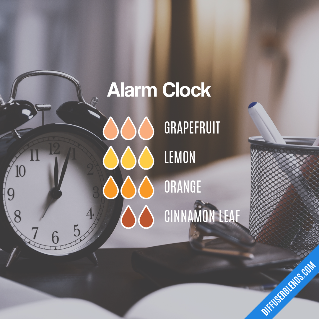 Alarm Clock — Essential Oil Diffuser Blend