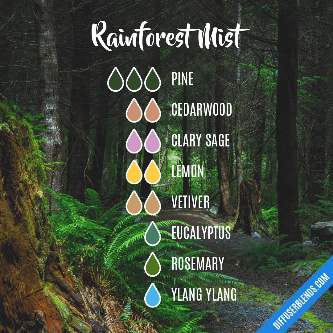 Rainforest Mist — Essential Oil Diffuser Blend