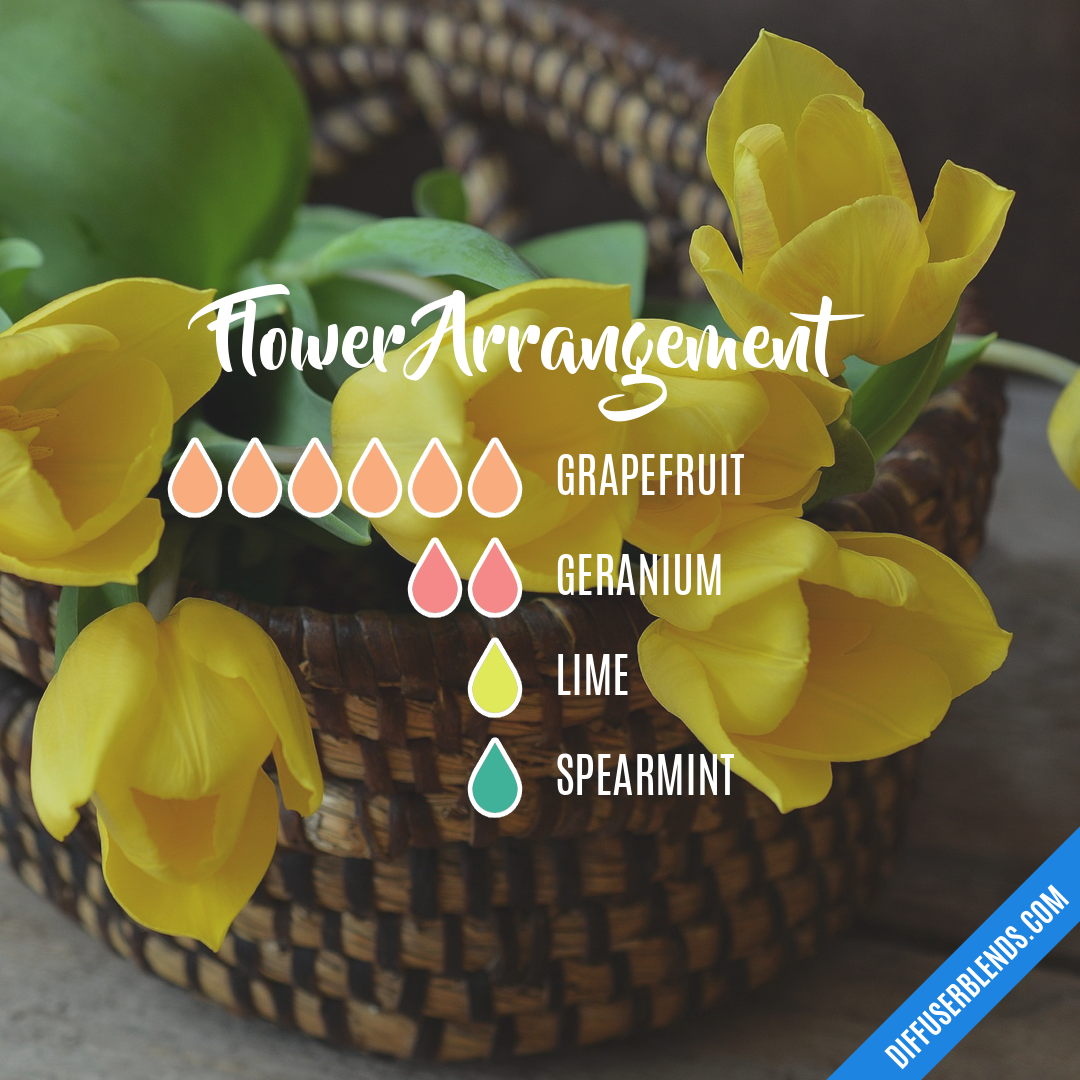 Flower Arrangement — Essential Oil Diffuser Blend