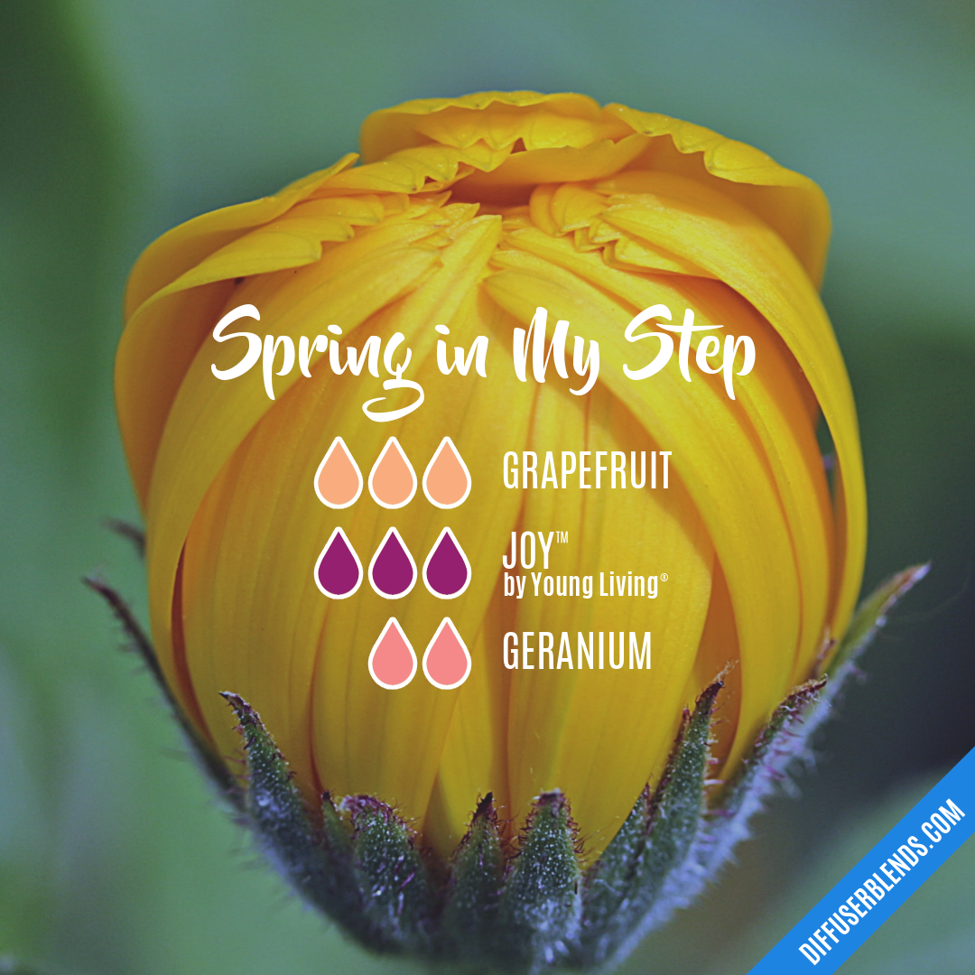 Spring in My Step — Essential Oil Diffuser Blend