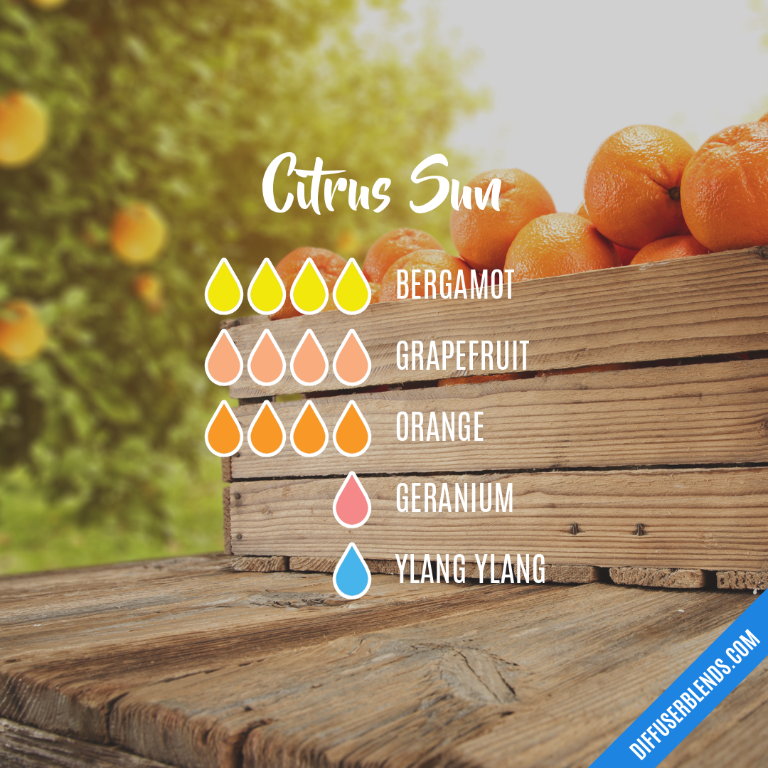 Citrus Sun — Essential Oil Diffuser Blend