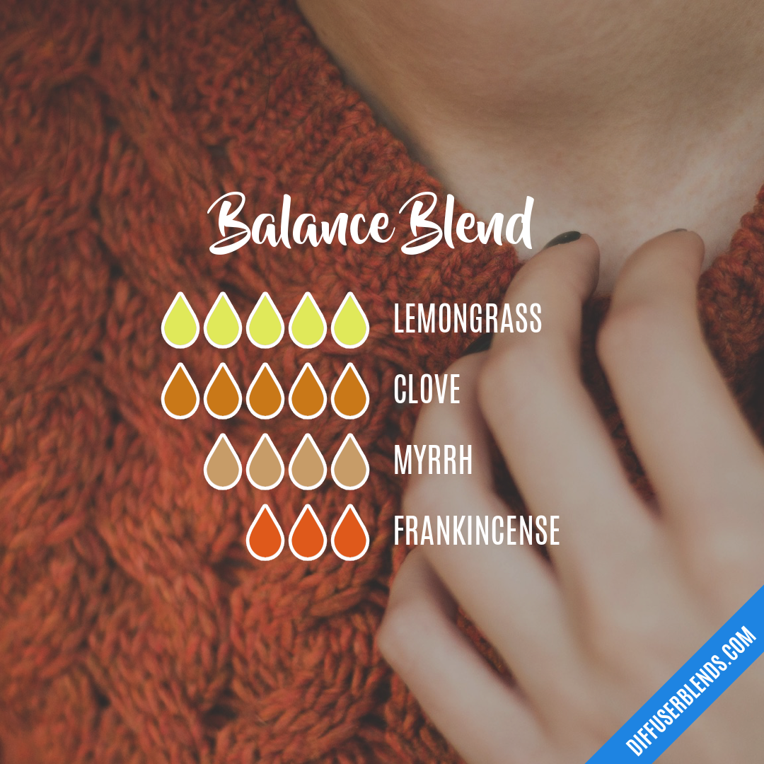 Balance Blend — Essential Oil Diffuser Blend