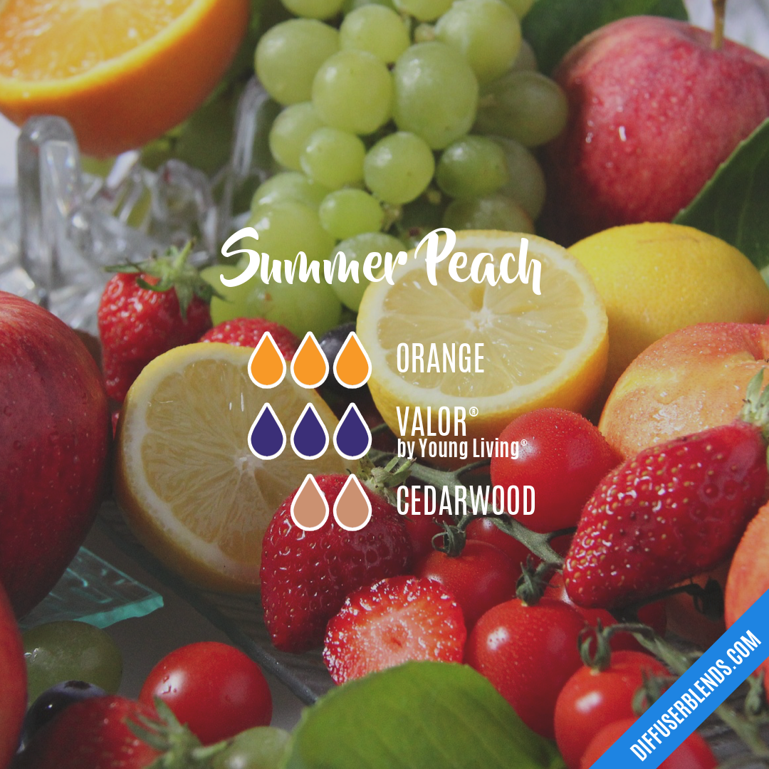 Summer Peach — Essential Oil Diffuser Blend