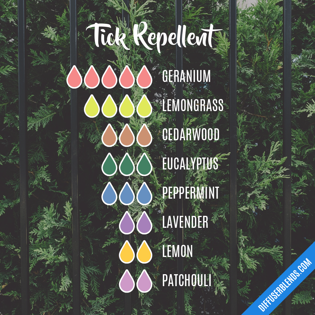 Tick Repellent — Essential Oil Diffuser Blend