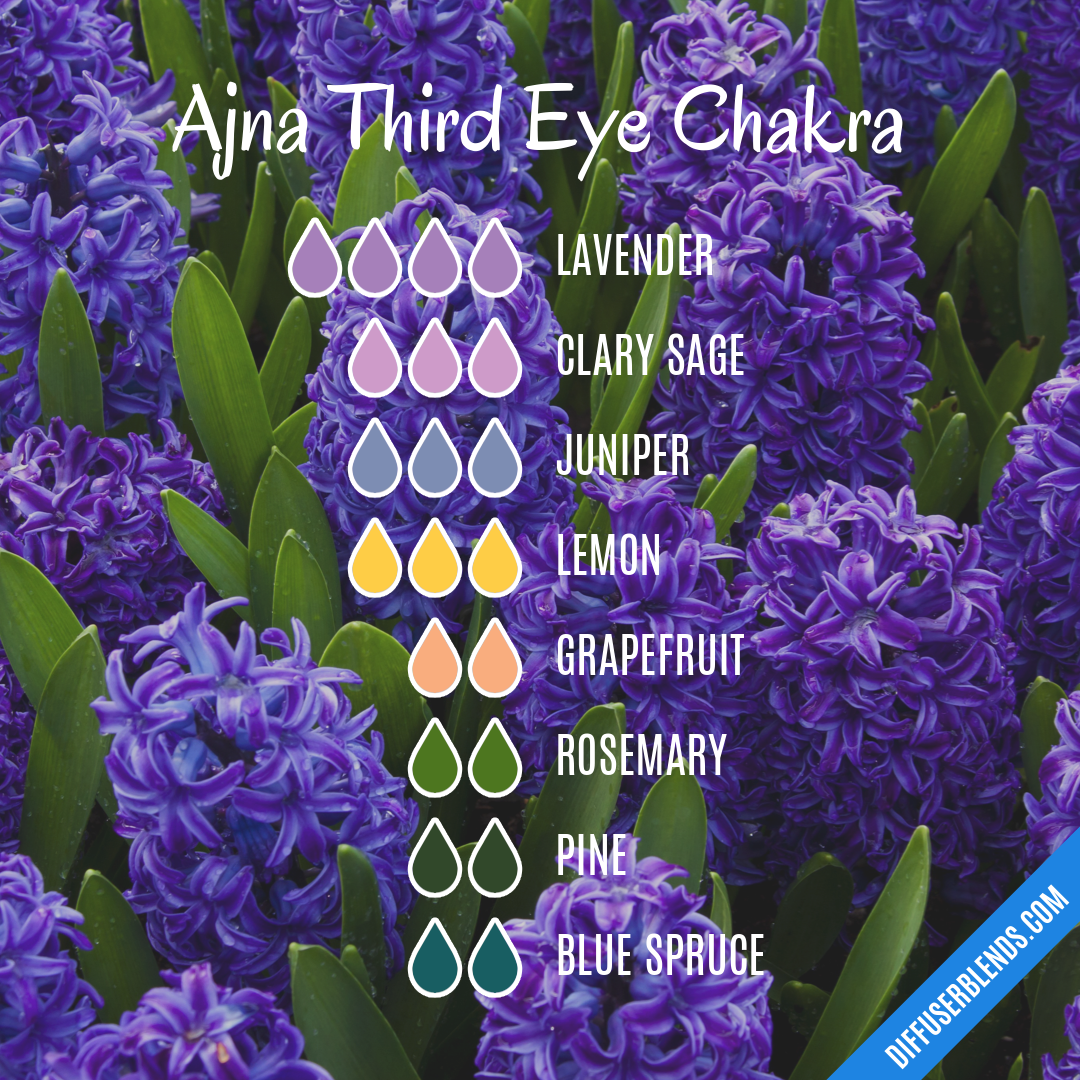 Ajna Third Eye Chakra — Essential Oil Diffuser Blend