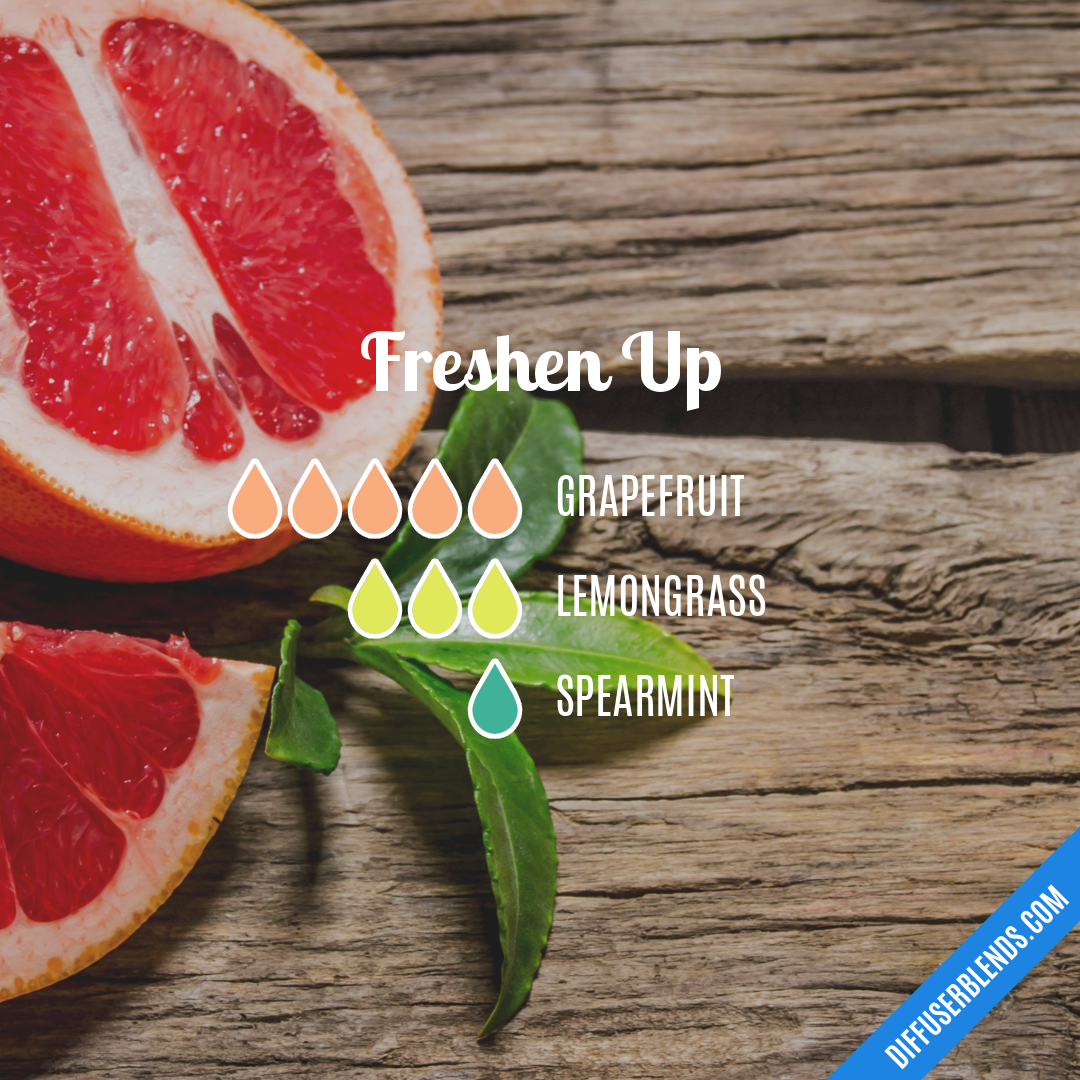 Freshen Up — Essential Oil Diffuser Blend