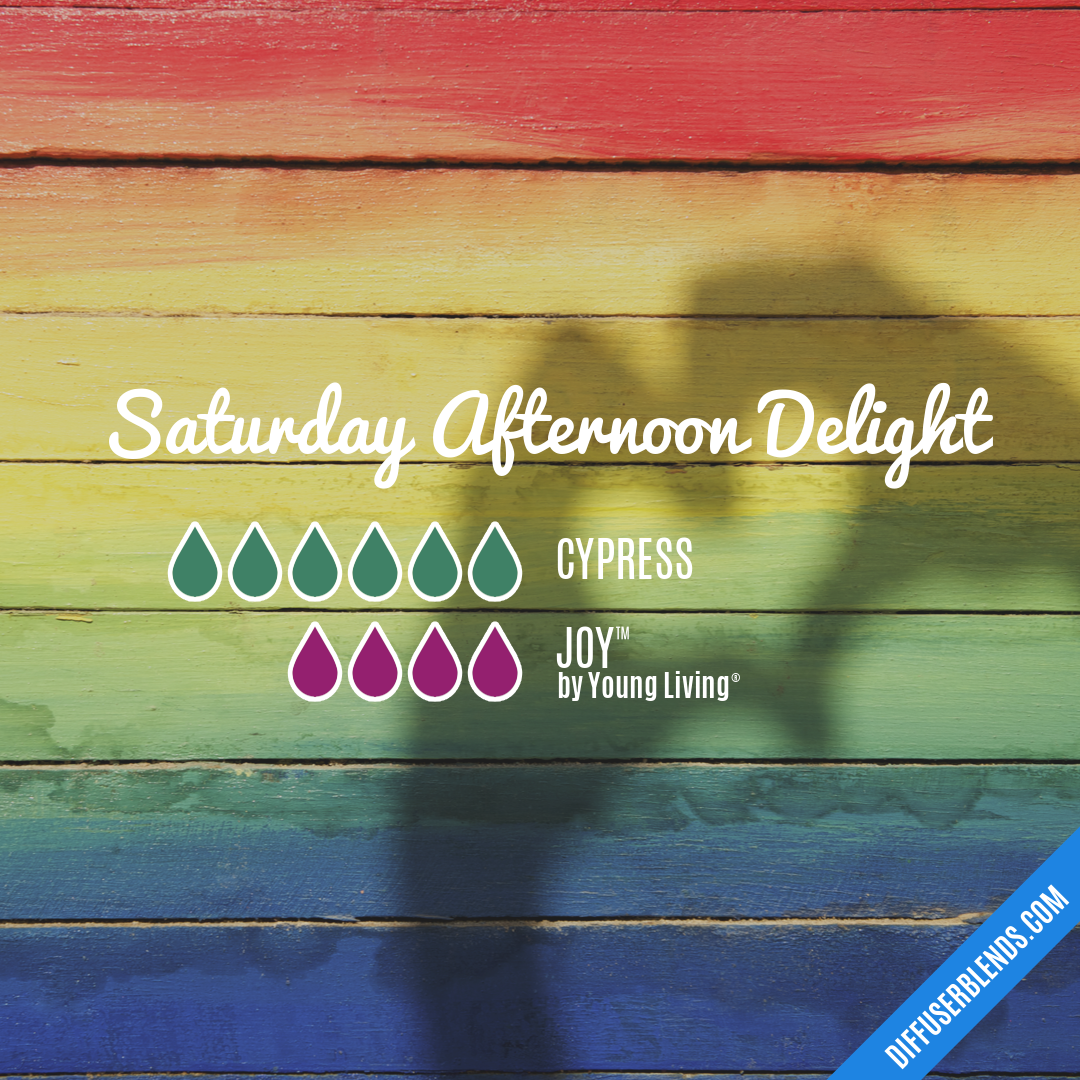 Saturday Afternoon Delight — Essential Oil Diffuser Blend