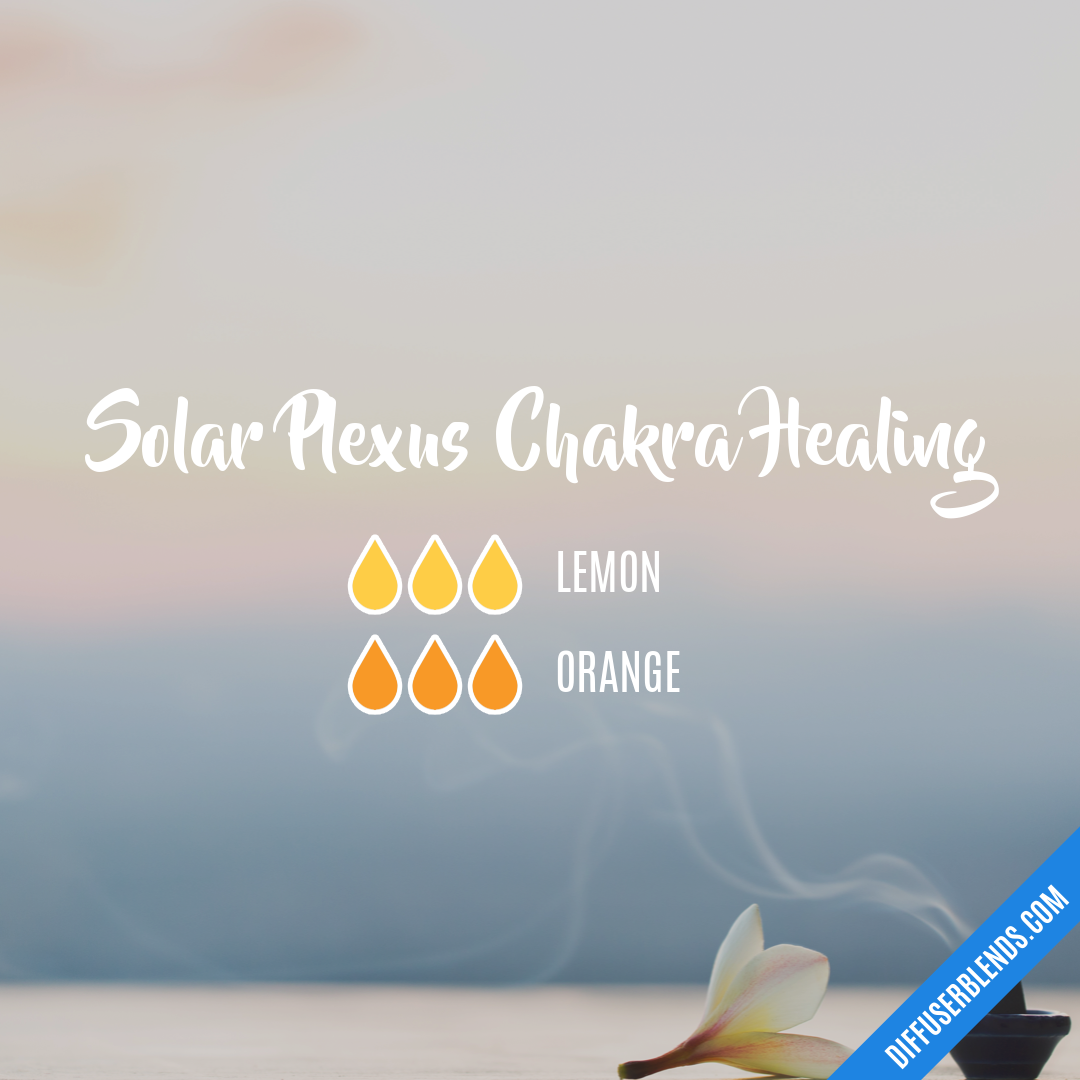 Solar Plexus Chakra Healing — Essential Oil Diffuser Blend