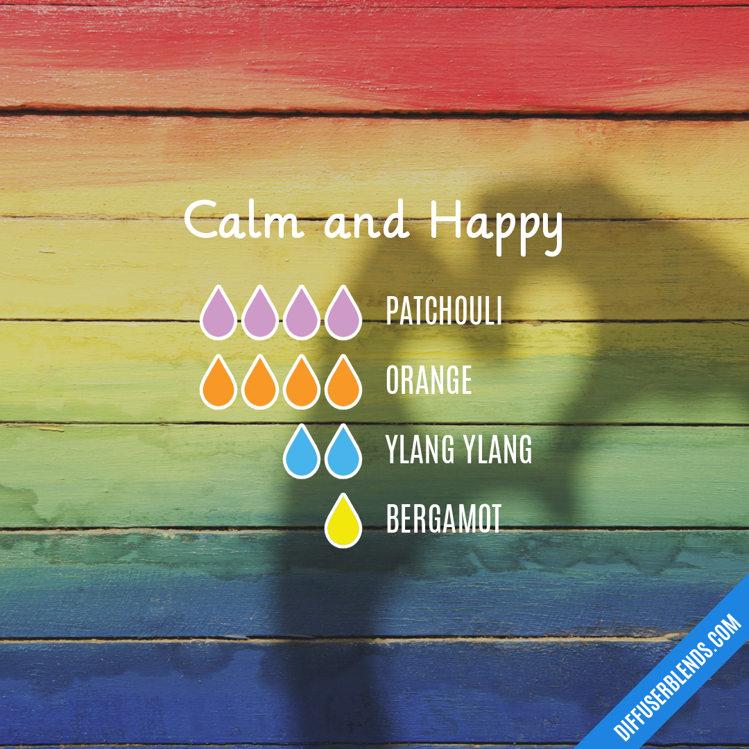 Calm and Happy — Essential Oil Diffuser Blend