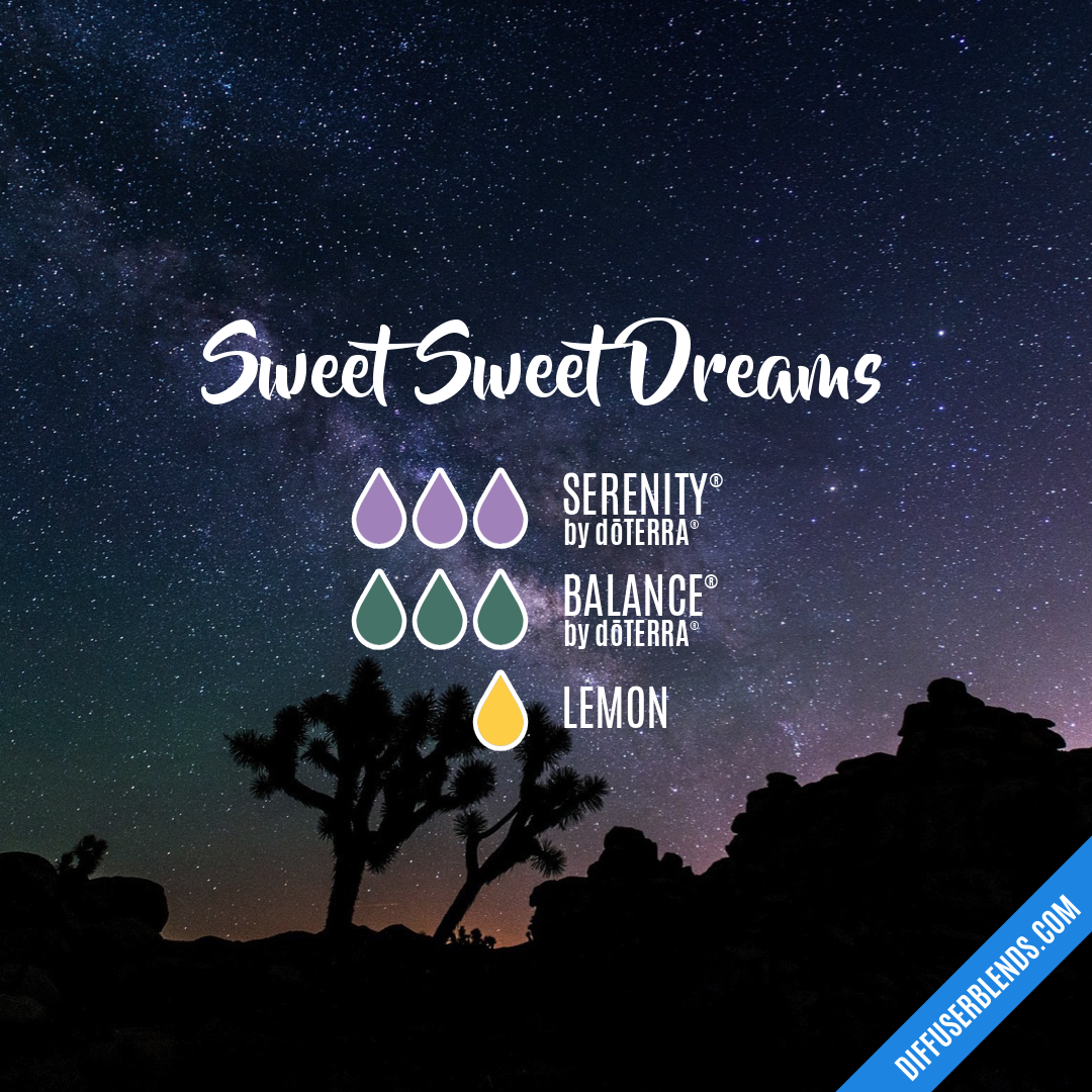 Sweet Sweet Dreams — Essential Oil Diffuser Blend