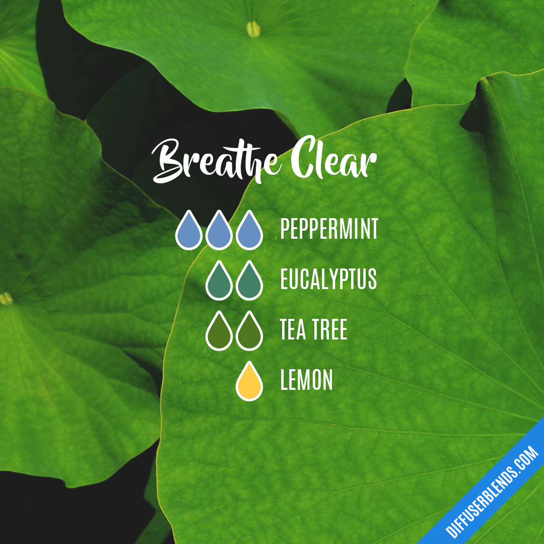 Breathe Clear — Essential Oil Diffuser Blend