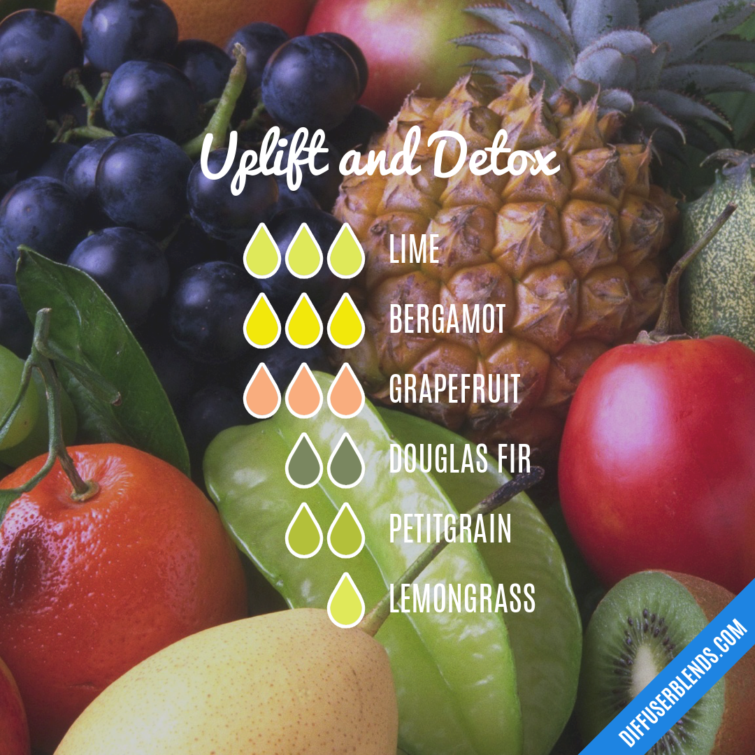 Uplift and Detox — Essential Oil Diffuser Blend