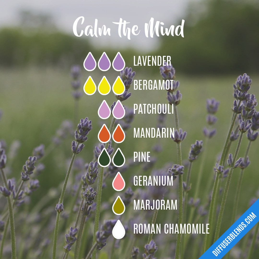 Calm the Mind — Essential Oil Diffuser Blend