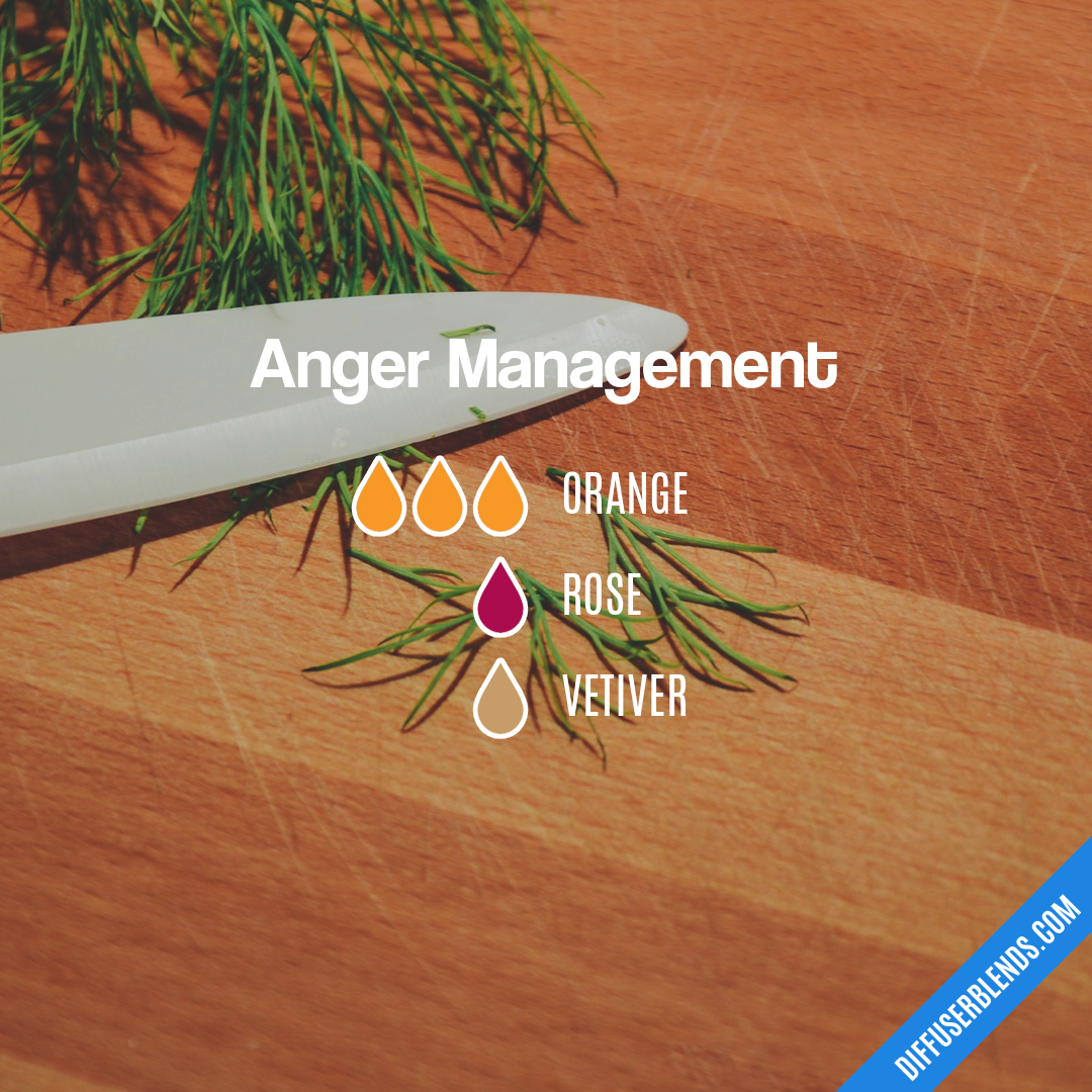 Anger Management — Essential Oil Diffuser Blend