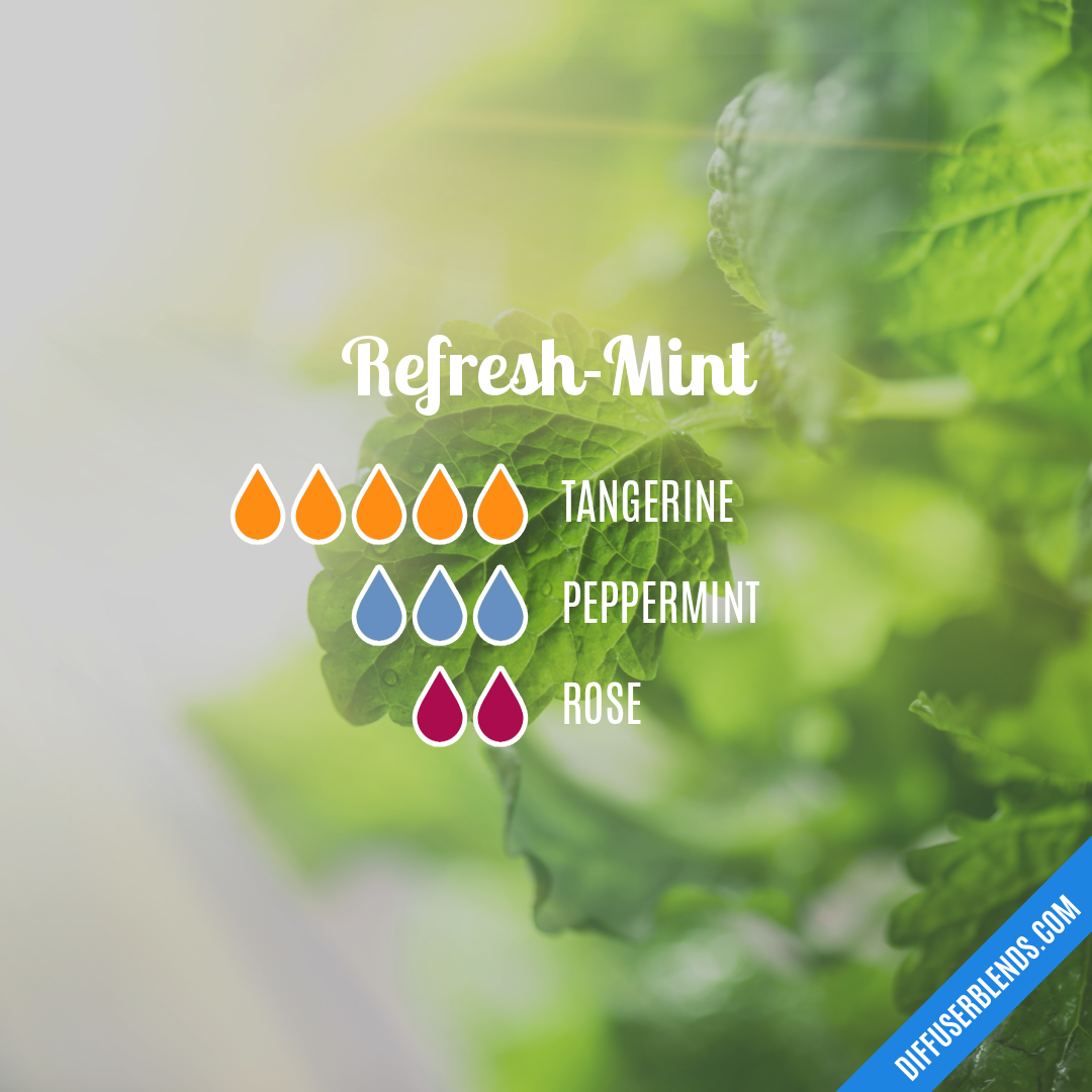 Refresh-Mint — Essential Oil Diffuser Blend